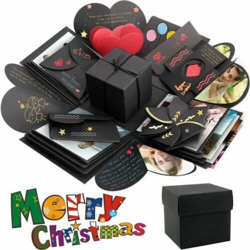 Creative Lovely Surprise Explosion Couple Gift Box Love Memory Diy Photo Album Anniversary Valentines Day Girl Love Gift
