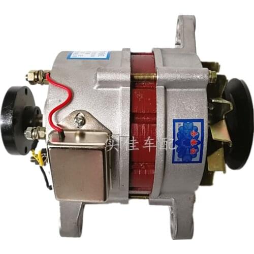 New pure copper coil 12V24V agricultural vehicle four-wheel tractor single cylinder diesel engine silicon rectifier generator