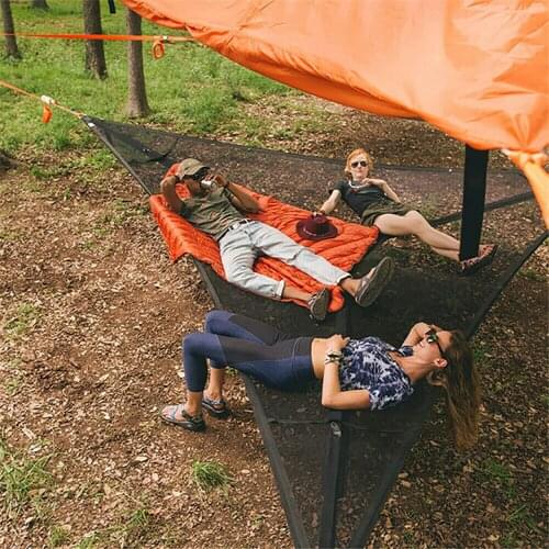 New Camping Tent Travel Aerial Camping Hammocks Multi-Person Portable Hammocks Multi Person Hammock 2.8m Portable Aerial Campin