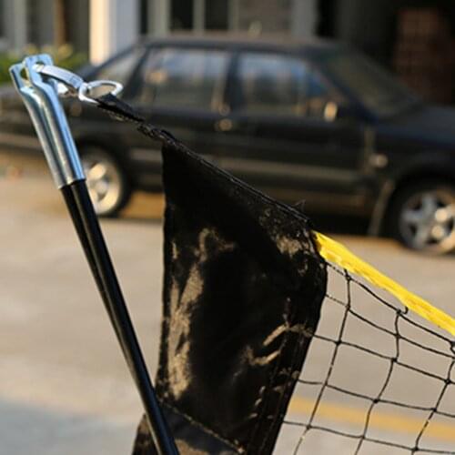 Portable Badminton Net Set for Tennis Yard Beach Games No Stakes Required