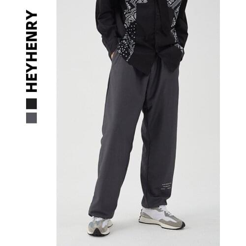 Casual pants with drawstring streetwear cargo pants