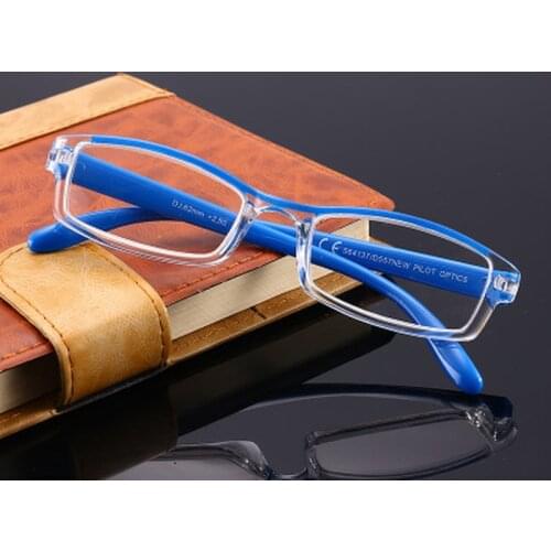 +1+1.5+2+2.5+3+3.5+4 Square Reading Glassses Presbyopic Eyewear Portable Ultralight Presbyopia Eyeglasses For Men Women