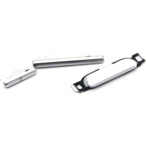 Silver Home + Volume + Power Button Replacement For Samsung Galaxy S3 SIII i9300 i9305