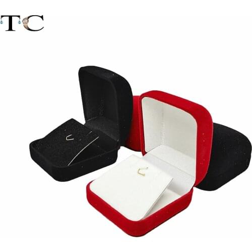 Ear Studs Storage Box Earrings Pendant Organizer Case Velvet Container Jewelry Display Gift Packaging Boxes Earring Holder