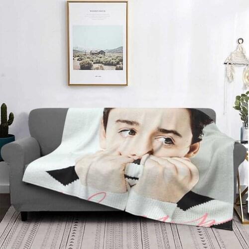 Schnapp | Awesome Merch Of Noah Schnapp Super Warm Soft Blankets Throw On Sofa/Bed/Travel Noah Schnapp Eleven Things Noah