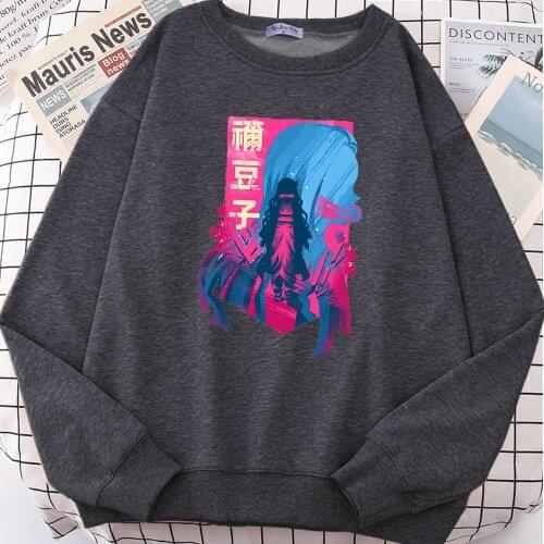 Japan Anime Demon Slayer Mens Hoodie Autumn Fleece Sweatshirt Retro Streetwear Tracksuits For Male Oversized Clothing For Male