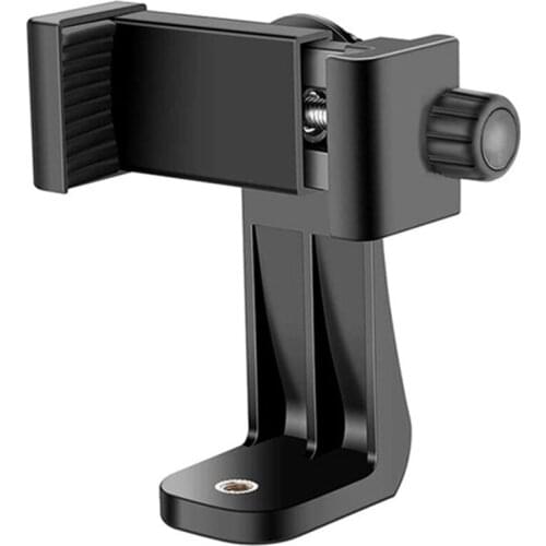 Universal Smartphone Tripod Adapter Cell Phone Holder Mount Adapter With Hot Shoe For Iphone For Samsung Adjustable Clamp