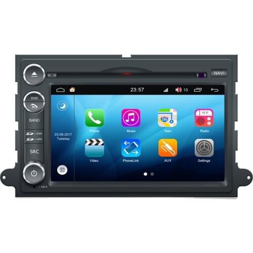 RoverOne Android 8.0 Car Multimedia System Radio DVD GPS Navigation For Ford Fusion Explorer 500 F150 F250 F350 Edge Expedition