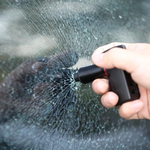 Car Charger 3 in 1 USB Car Charger Seat Belt Cutter Emergency Hammer Window Breaker with Car Charger Usb Mobile Phone Charger