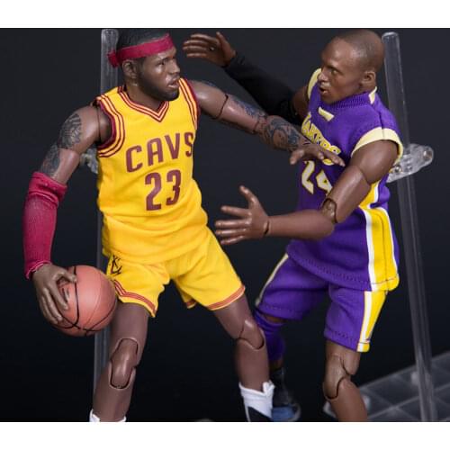 22CM Large Basketball Star Model Figure Action Doll Car Ornaments Creative Souvenir Student Adult Kids Toys Decor DIY Gift 1/9