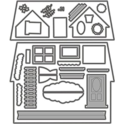 DIY Cutting Dies Embossing Stencil Template for Scrapbooking Paper card making