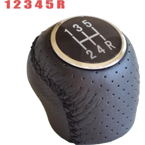 Hot Sale 5 6 Speed MT Car Gear Shift Knob Sports Lever Handball For Fiat Ducato 2002-2014 ABS Leather Car Styling