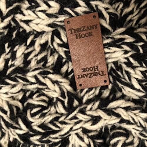 Personalized Knitting Labels,Leather labels for knitted and crocheted items, Labels for Handmade Products,Knitting Labels