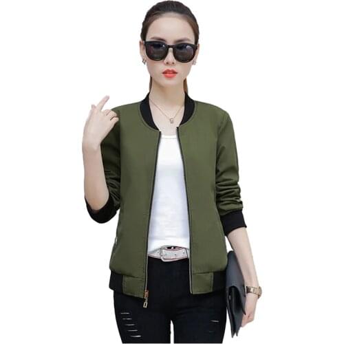 Plus size 4XL Women Both Sides Wear Short Jacket Spring Autumn Cardigan Coat Female Two sides wear Short Coats Casual Tops H794