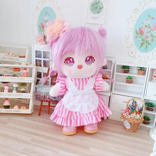 [MYKPOP]KPOP Dolls Clothes & Accessories: Clothes 6pcs Set for 20cm Dolls(without Doll) Fans Collection SC21072514