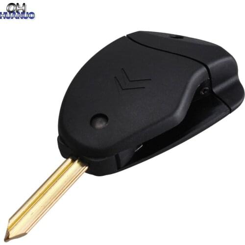 New 2 Buttons Hard Keychain Case for Citroen Evasion Synergie Xsara PICASSO Xantia AX Flip Remote Key Shell Cover