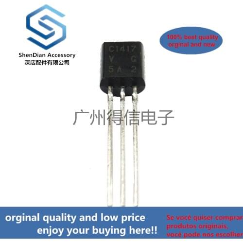 30pcs 100% orginal new 2SC1417G C1417 TO-92 real photo