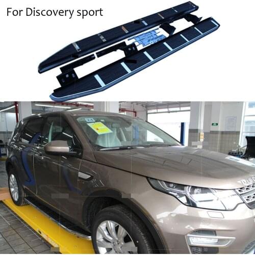 Running board fits for L.and Rover Discovery sport 2015-2020 2Pcs left right side steps nerf bar car pedal side stairs side bar