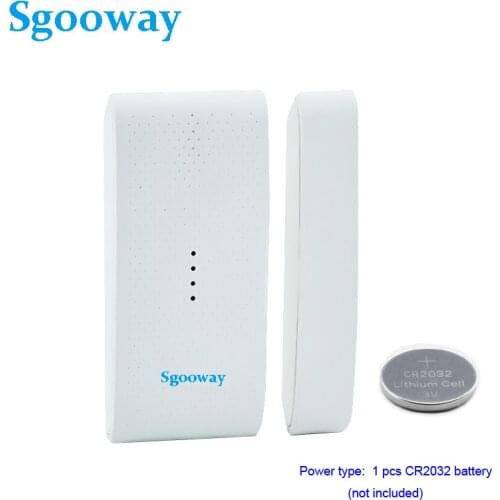 Sgooway 433MHz Wireless Window Door Magnet Sensor Open/Close Different Signal For Home Alarm System