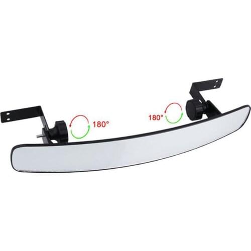 Golf Cart Folding Side Mirrors Rear View Mirror Extra Wide Golf Cart Mirrors Fits Golf Car Parts Accessories