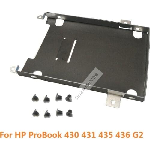 SATA Hard Disk Drive HDD SSD Caddy Bracket with Screws for HP ProBook 430 431 435 436 G2