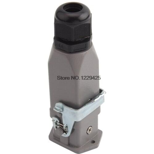 4 Pin Heavy Duty Connector 4+1Pin Connector HDC-HA-004 Aviation Plug Socket