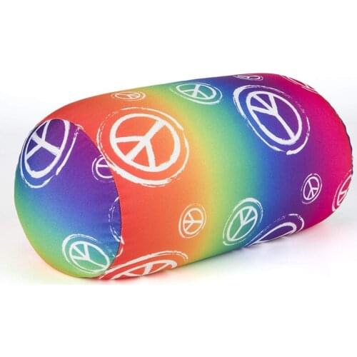 7” Pillow Tube Microbead Pillows Neck x 12” Squishy Roll Soft/Flexible/Hypoallergenic/Extremely Comfortable Round Pillow