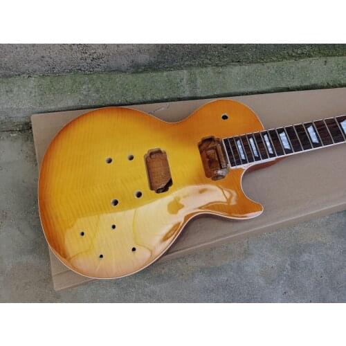 Free shipping New High quality China DIY electric guitar Mahogany body standard kit guitar cool guitar