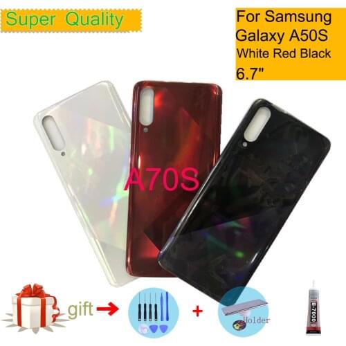 For Samsung Galaxy A70S A707FN A707F SM-A707FN/DS A707 Housing Back Cover Case Rear Battery Door Chassis Housing Replacement