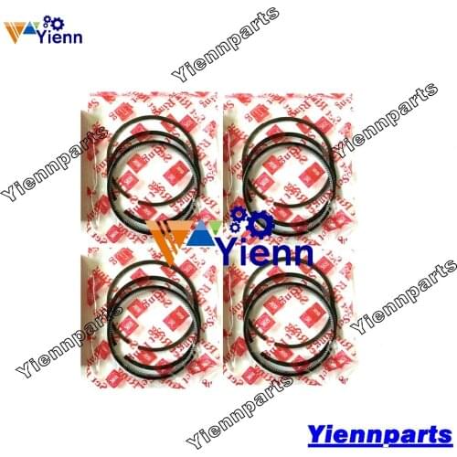 For Ovlvo D3.4DCBE2I D3.4 Piston Ring Set MC80 For Excavator Wheeled Excavators Forklift Engine Spare Parts