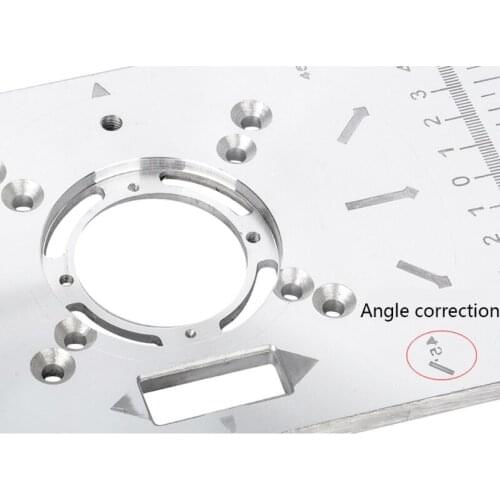 E7CB Multifunctional Engaving Table Aluminum Alloy Insert Plate Woodworking Benches for Carpenters 'Trimming Work