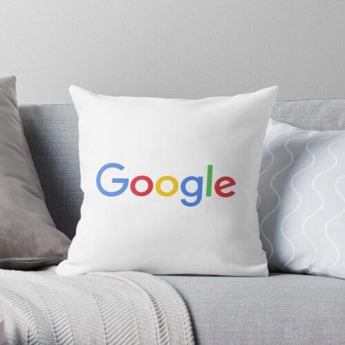 New Google Logo Throw Pillow Cushion Cover Polyester throw pillows case on sofa home living room car seat decor 45x45cm