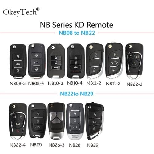 OkeyTech Multi-functional Remote Control NB Series NB10 NB11 NB15 NB22 NB25 NB26 NB28 NB29 for KD900 URG200 KD-X2 with fix pins