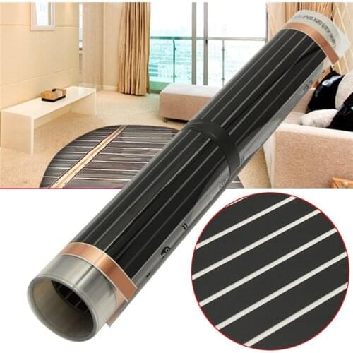 50cm*4m/50cm*6m Floor Heating Film (No accessories) Far Infrared Heating film Tool Warming Film Mat Electric Floor Heating Films