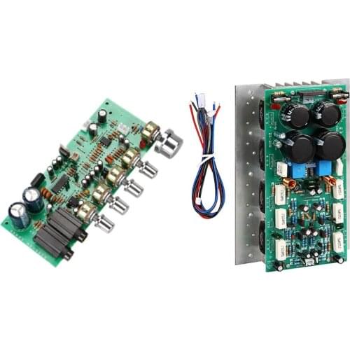 Suitable For Sanken1494 / 3858 Hifi o Amplifier Board 450W + 450W Stereo Amp Mono 800W High Power Amplifier Board With Tunin