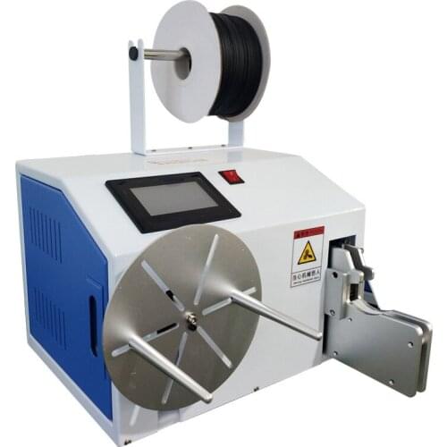 Binding Machine, Semi-automatic Winding Machine, All-in-one Machine, Touch Screen Button, Round Eight-shaped Winding Tool LK