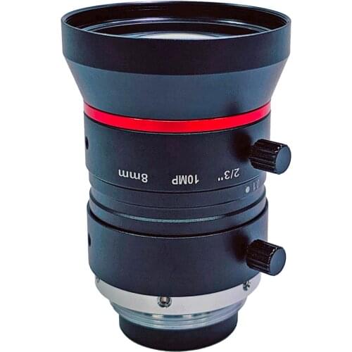 10MP Industrial Lens For Machine Vision Defect Detection Compatible With 2/3-inch Camera C-Mount Resolution 200lp/mm