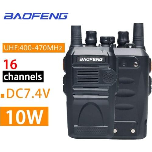 Baofeng BF-999S Two - Way Radio Walkie Talkie 3 - 5km CB Radio FM Transceiver UHF Marine Radio