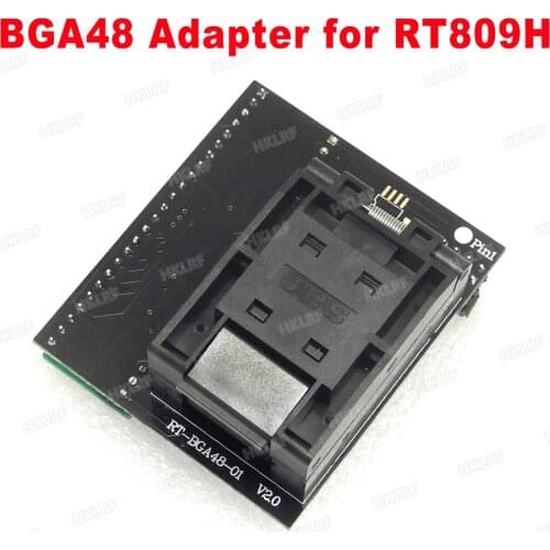 BGA48 Adapter RT-BGA48-01 For RT89H Programmer V2.1 Socket MX29GL640, S29GL064N Models NOR off-line Reading and Writing