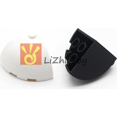 MOC Brick Parts 88293 Brick Round Corner 3x3x2 Dome Top Classic Piece Building Block Toy Accessory Bricklink