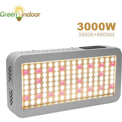 Timer Grow Light 3000W Phytolamp For Plants 3500K Warm White 660nm Red LEDs Full Spectrum Phyto Lamp Tent Fitolampy With Glasses