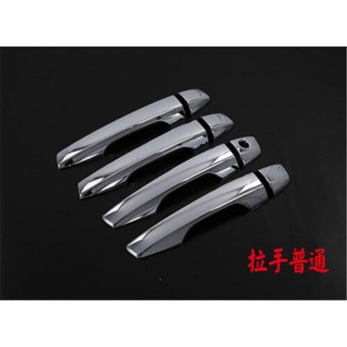 ABS Chrome Door handle Protective covering Cover Trim for Mitsubishi Eclipse Cross 2018 Car styling