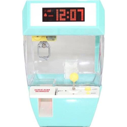 Doll Claw Machine Mini Slot Game Vending Music Machine Grabber Arcade Desktop Caught Fun Music Funny Toys Gadgets Kids