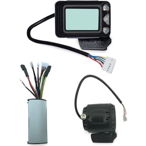 Scooter Controller Brake Lcd Display 24V 250W Electric Scooter Controller Brushless Motor Electric Bicycle Accessory