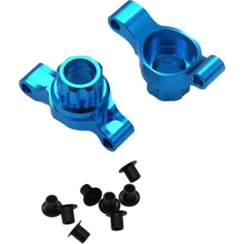 2Pcs Metal Rear Hub Rear Knuckle Arm Stub Axle Carrier for Tamiya TT02 TT-02 1/10 RC Car Upgrade Parts