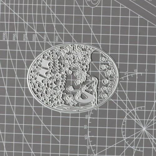 METAL CUTTING DIES Easter Eggs Girl Flower Leaves Scrapbooking Paper Craft Album Card Punch Knife Art Cutter Die