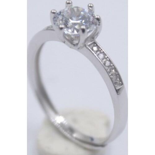 925 sterling silver womens diamond ring charm personality engagement ring simulation wedding ring internet celebrity style