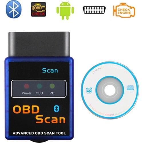 OBD2 Vgate Scan ELM327 Bluetooth V1.5 Car-detector ELM 327 Diagnostic-tool OBD OBD 2 scanner automotivo Adapter Diagnostic Tool