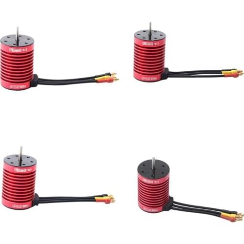 Upgrade Waterproof F540 Brushless Motor for 1/10 RC Car Redcat Electric Volcano EPX PRO Blackout XTE