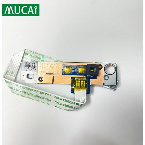 Original For lenovo Y50-70 Y70-70 laptop Power Button Board with Cable ZIVY2/ZIVY3 LS-B111P Repairing Accessories